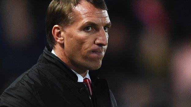 Liverpool manager Brendan Rodgers