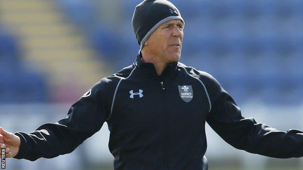 Surrey Director of Cricket Alec Stewart