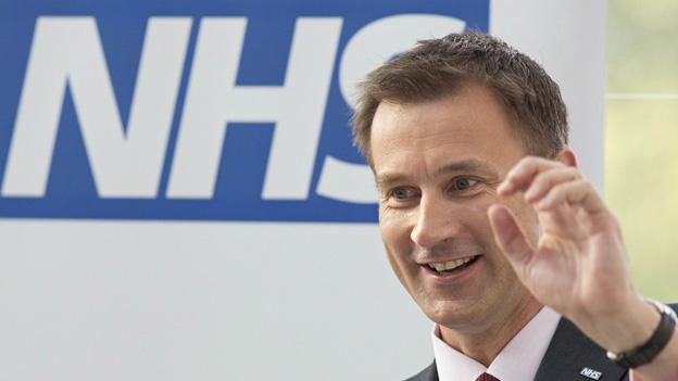 Jeremy Hunt speaking at Evelina London Children's Hospital in 2013