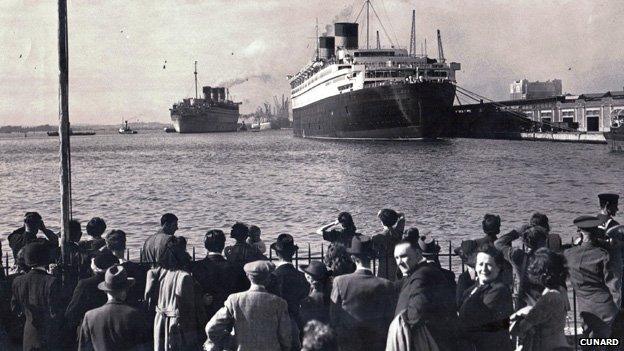 Queen Mary and Queen Elizabeth