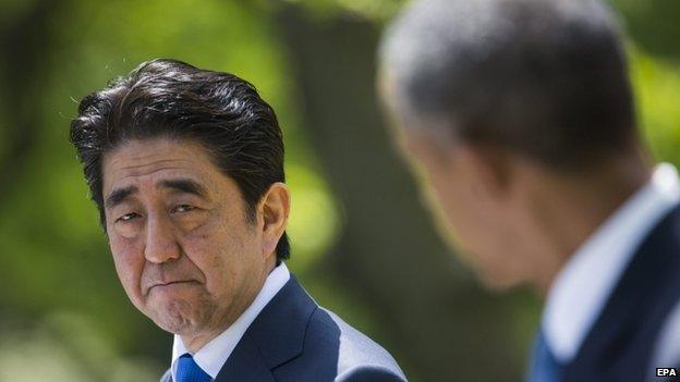 Japanese Prime Minister Shinzo Abe