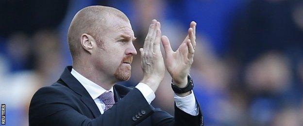 Burnley boss Sean Dyche