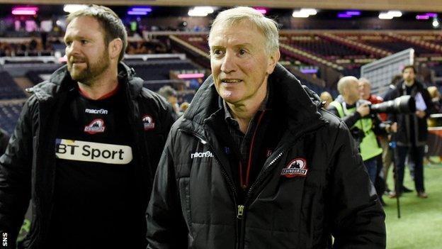 Edinburgh head coach Alan Solomons