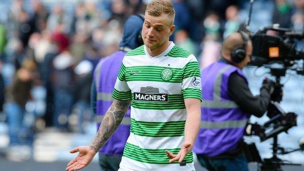 John Guidetti was censured for repeating an "offensive comment" on Dutch TV