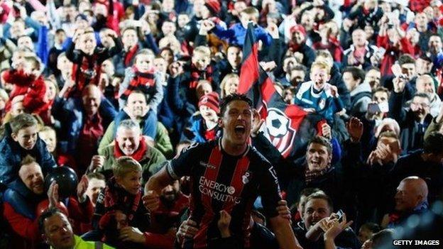 AFC Bournemouth fans