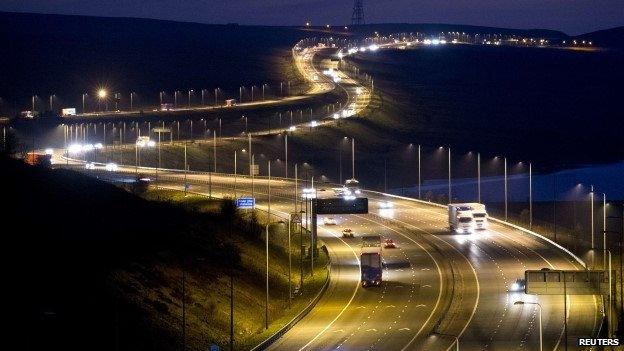 Stretch of the M62