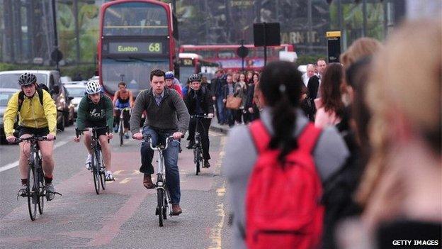 cyclists