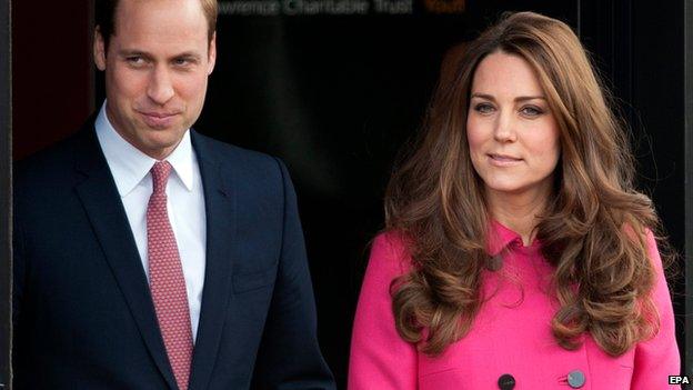 The Duchess and Prince William