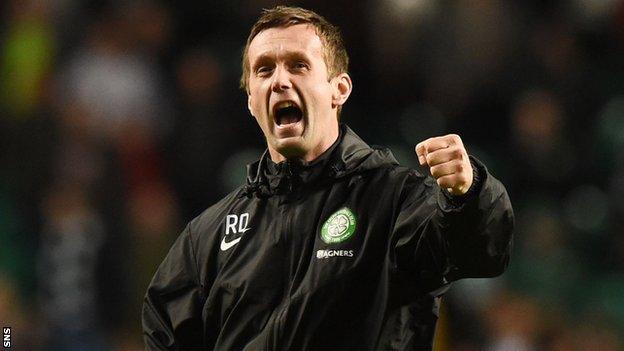 Celtic manager Ronny Deila