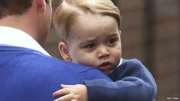 Prince William and Prince George