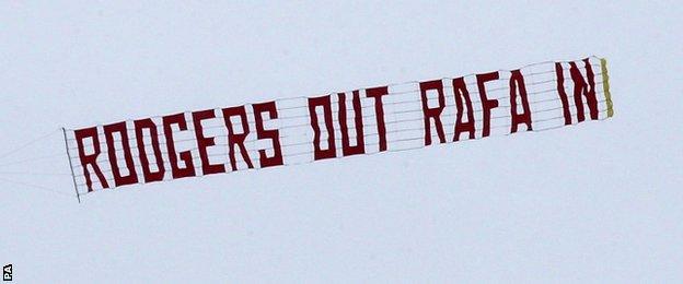 Brendan Rodgers banner