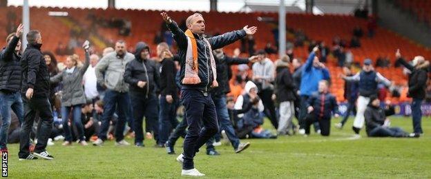 Blackpool protest