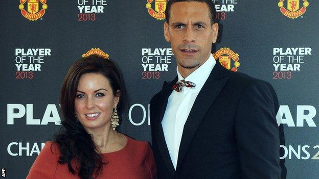 Rio Ferdinand married Rebecca Ellison in 2009