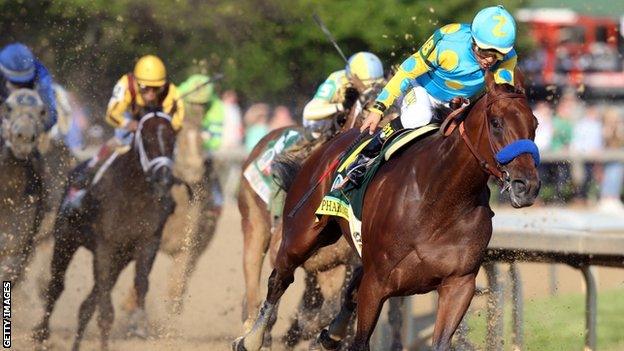 Victor Espinoza on American Pharoah