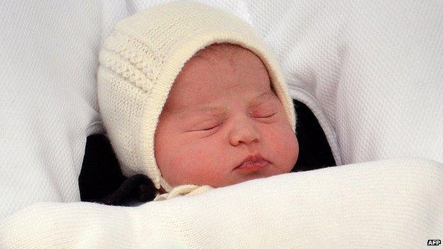 Newly-born daughter of Duke and Duchess