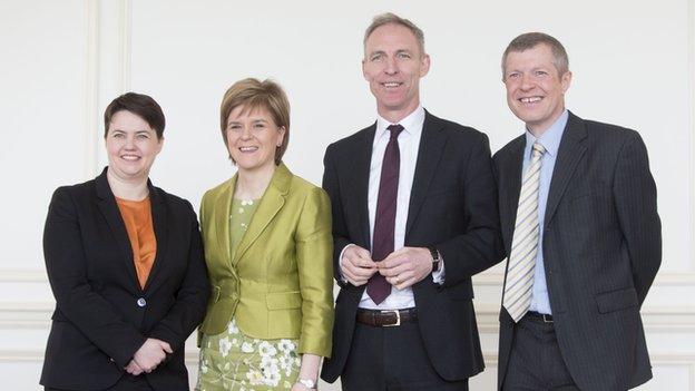 scottish party leaders