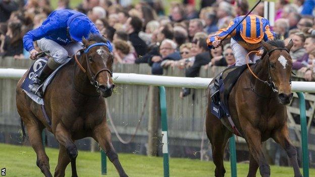 Ryan Moore on Legatissimo edges out Kevin Manning on Lucida