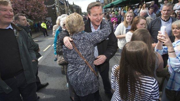 David Cameron in Addingham