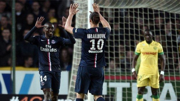 Zlatan Ibrahimovic, Blaise Matuidi