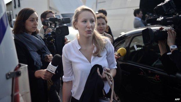 Marion Marechal Le Pen, the party founder's granddaughter