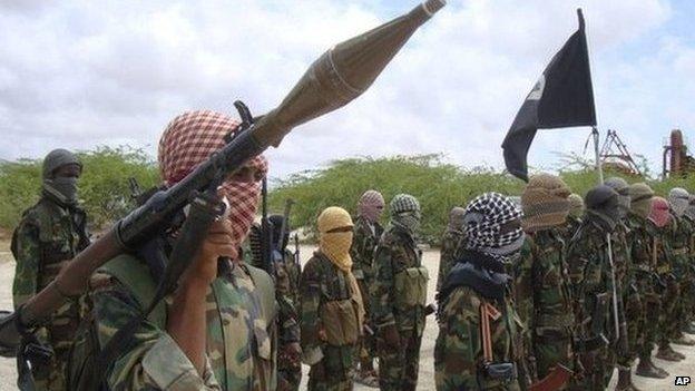 Al-Shabab fighters (file photo)