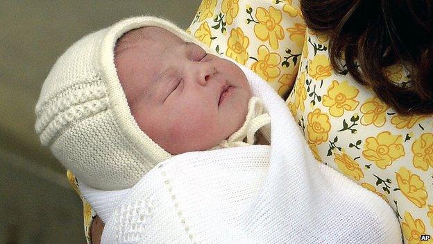 Duke and Duchess of Cambridge's baby girl