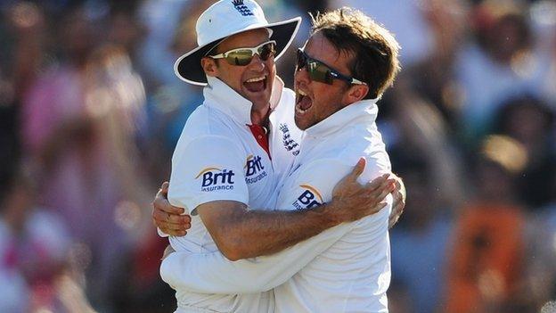 Andrew Strauss and Graeme Swann