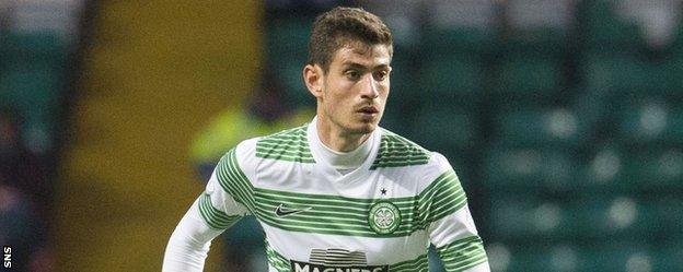 Celtic midfielder Nir Bitton