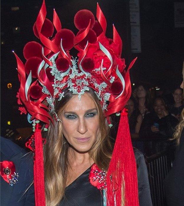 NEW YORK, NY - MAY 04: Actress Sarah Jessica Parker attends the 'China: Through The Looking Glass' Costume Institute Benefit Gala After Party at The Standard Hotel on May 4, 2015 in New York City