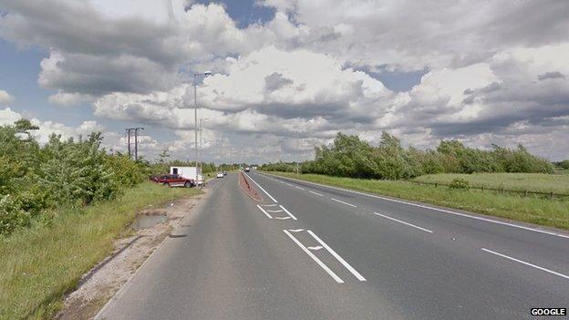 A63 Selby bypass road