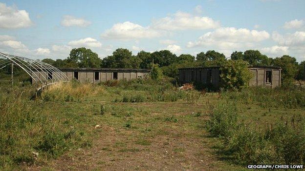 The former airbase RAF Desborough