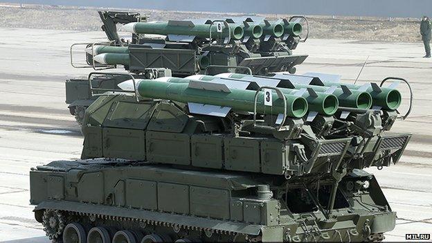 Buk missiles (pic: Mil.ru website)