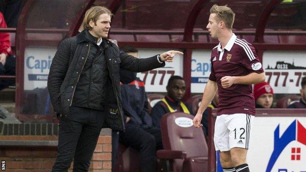 Robbie Neilson (left) has extended the contract of Billy King and two other players