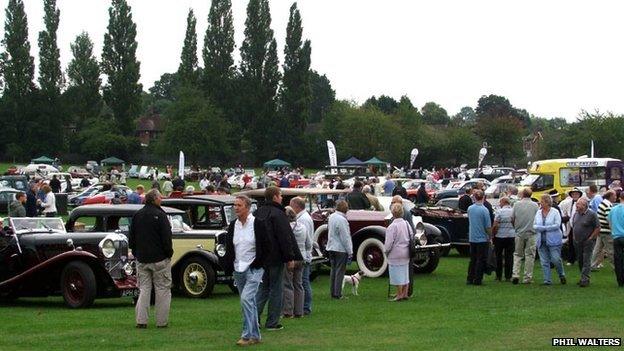 People at Coventry's Festival of Motoring