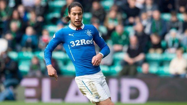 Rangers defender Bilel Mohsni