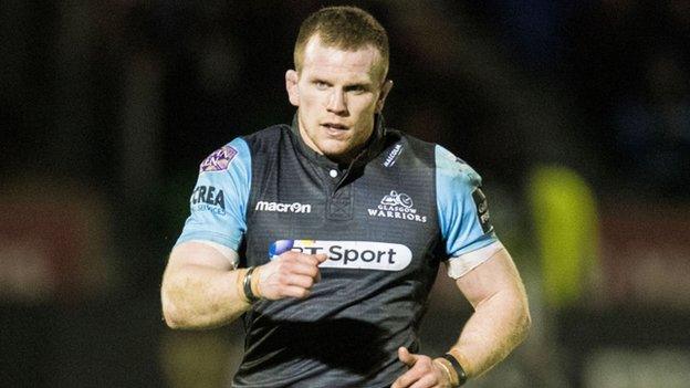 Glasgow Warriors flanker Chris Fusaro