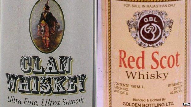 Scotch whisky labelling examples