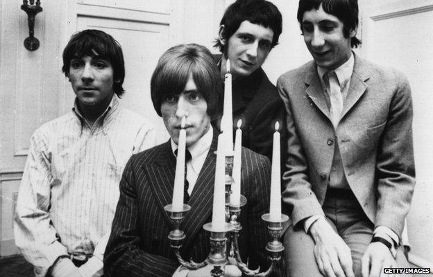 Keith Moon Roger Daltrey, John Entwistle and Pete Townshend