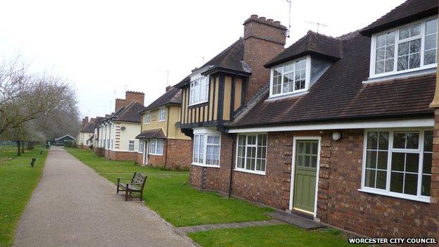 Houses in Gheluvelt Park