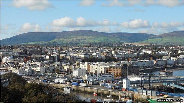 Douglas town centre