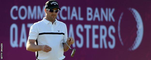 Marc Warren at the Qatar Masters