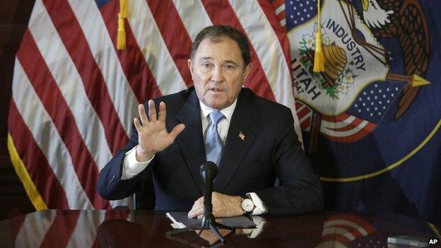 Utah state governor Gary Herbert