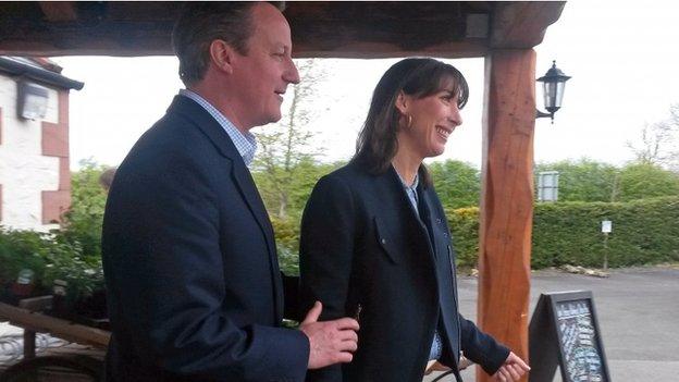 David and Samantha Cameron