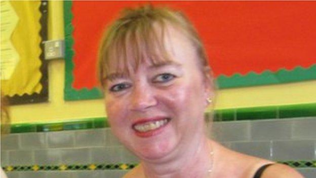 Karin Williams on her return to Rhoose Primary School