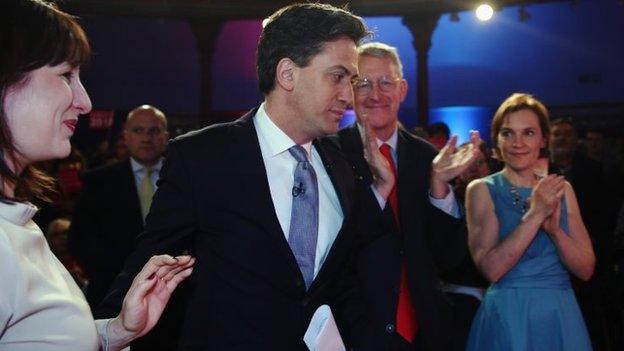 Ed Miliband and wife Justine