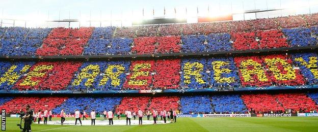 Nou Camp crowd