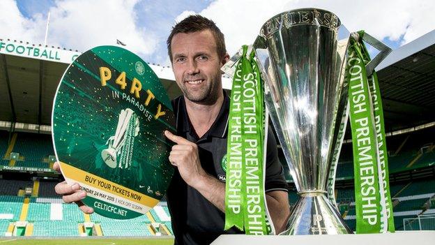 Celtic manager Ronny Deila