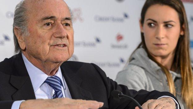 Fifa president Sepp Blatter