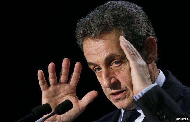 File pic Nicolas Sarkozy