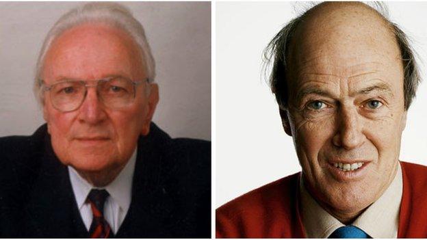 Dau frenin llenyddiaeth plant: T Llew Jones a Roald Dahl